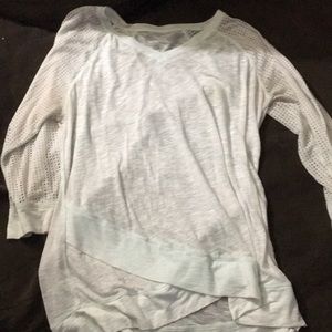 White long sleeve t-shirt